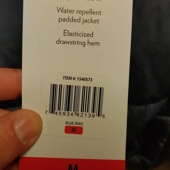 Three Dots Women’s Puffer Jacket--Blue - Picture 7 of 7